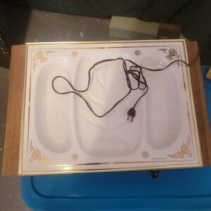 Georges Briard Hot Butler Warming Tray Rare Vintage piece MCM